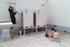 Проведение сервисного  обслуживания систем вентиляции и кондиционирования.